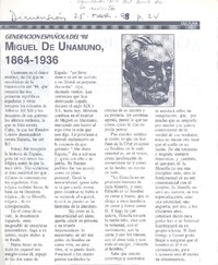Miguel de Unamuno