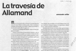 La travesía de Allamand
