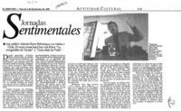 Jornadas sentimentales  [artículo].