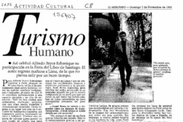 Turismo humano  [artículo].