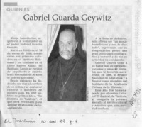 Gabriel Guarda Geywitz  [artículo].