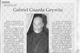 Gabriel Guarda Geywitz  [artículo].