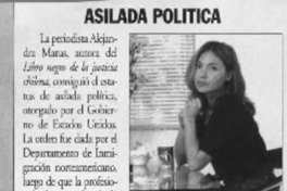 Asilada política  [artículo].
