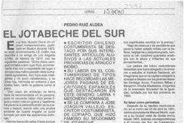 El Jotabeche del sur  [artículo] Augusto Poblete Solar.