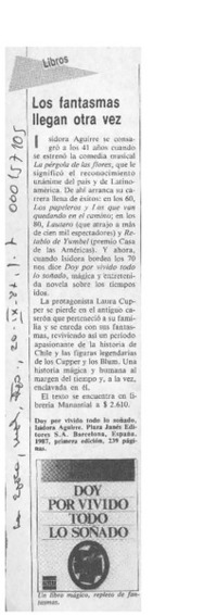 Los Fantasmas llegan otra vez  [artículo].