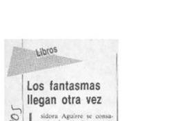 Los Fantasmas llegan otra vez  [artículo].