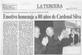 Emotivo homenaje a 80 años de Cardenal Silva  [artículo].