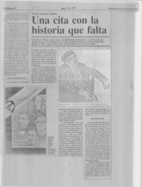 Una Cita con la historia que falta