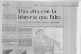 Una Cita con la historia que falta