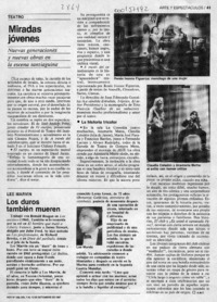 Miradas jóvenes  [artículo] A. M. F.