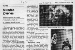 Miradas jóvenes  [artículo] A. M. F.