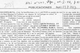 Si no le gusta se va --  [artículo].