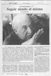 Seguir siendo el mismo