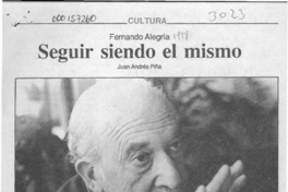 Seguir siendo el mismo