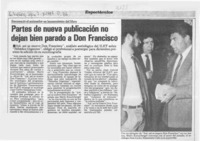 Partes de nueva publicación no dejan bien parado a Don Francisco  [artículo].