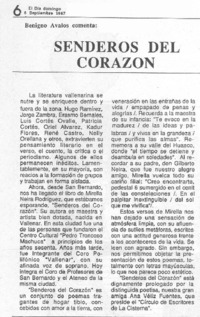 Senderos del corazón