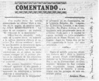 Con mirada de secretario  [artículo] M. S. [y] M. R.