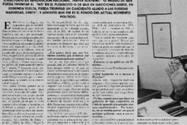 William Thayer "las fuerzas armadas no entregarán el poder de nuevo a los marxistas, por ningún motivo"