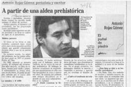 A partir de una aldea prehistórica  [artículo] Maura Brescia.