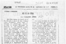 Así es la cosa  [artículo] Apir.