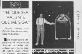 Teatro  [artículo].