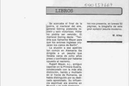 Apóstol moderno  [artículo] M. Alley.