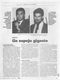 Un espejo gigante  [artículo] Darío Oses.