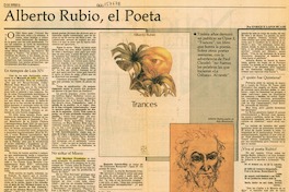 Alberto Rubio, el poeta