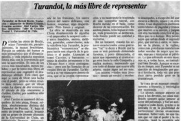 Turandot, la más libre de representar