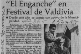 "El Enganche" en festival de Valdivia