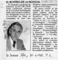 El Rostro de la noticia  [artículo].