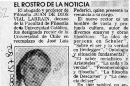 El Rostro de la noticia  [artículo].