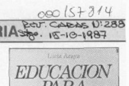 Vida literaria  [artículo].