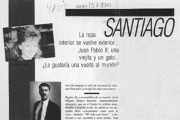 Santiago  [artículo] Graciela Romero.