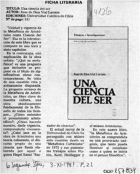 Ficha literaria  [artículo].