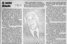 El rector filósofo  [artículo] J. M. A.