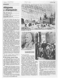 Alfajores y charquicán  [artículo] G. B.