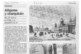 Alfajores y charquicán  [artículo] G. B.