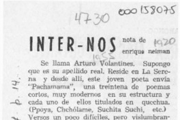 Inter - Nos  [artículo] Enrique Neiman.