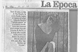 Egoísta, posesiva y erótica  [artículo] Maura Brescia.