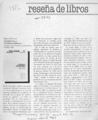 Disminuyó la "extrema pobreza"?  [artículo] Carlos Vergara.