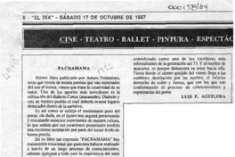 Pachamama  [artículo] Luis E. Aguilera.