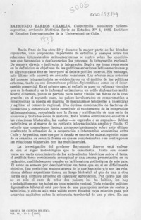 Raymundo Barros Charlín  [artículo] Roberto Durán S.