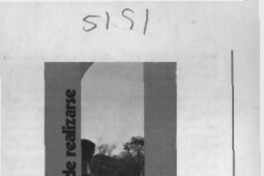 El secreto de realizarse  [artículo] F. R.