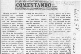 Comentando --  [artículo] A. P.