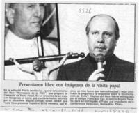 Presentaron libro con imágenes de la visita papal  [artículo].