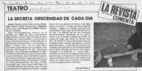 La secreta obscenidad de cada día  [artículo] Carmen Reyes D.