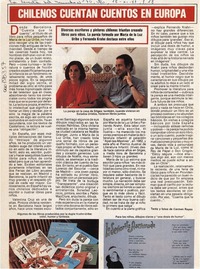 Chilenos cuentan cuentos en Europa