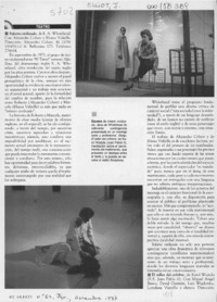 Teatro  [artículo] Eduardo Guerrero.