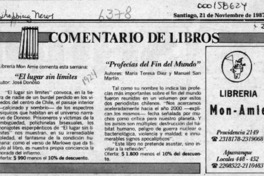 Comentario de libros  [artículo].